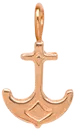 14k Anchor Charm