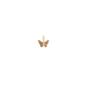 14k Midi Bitty Butterfly Charm