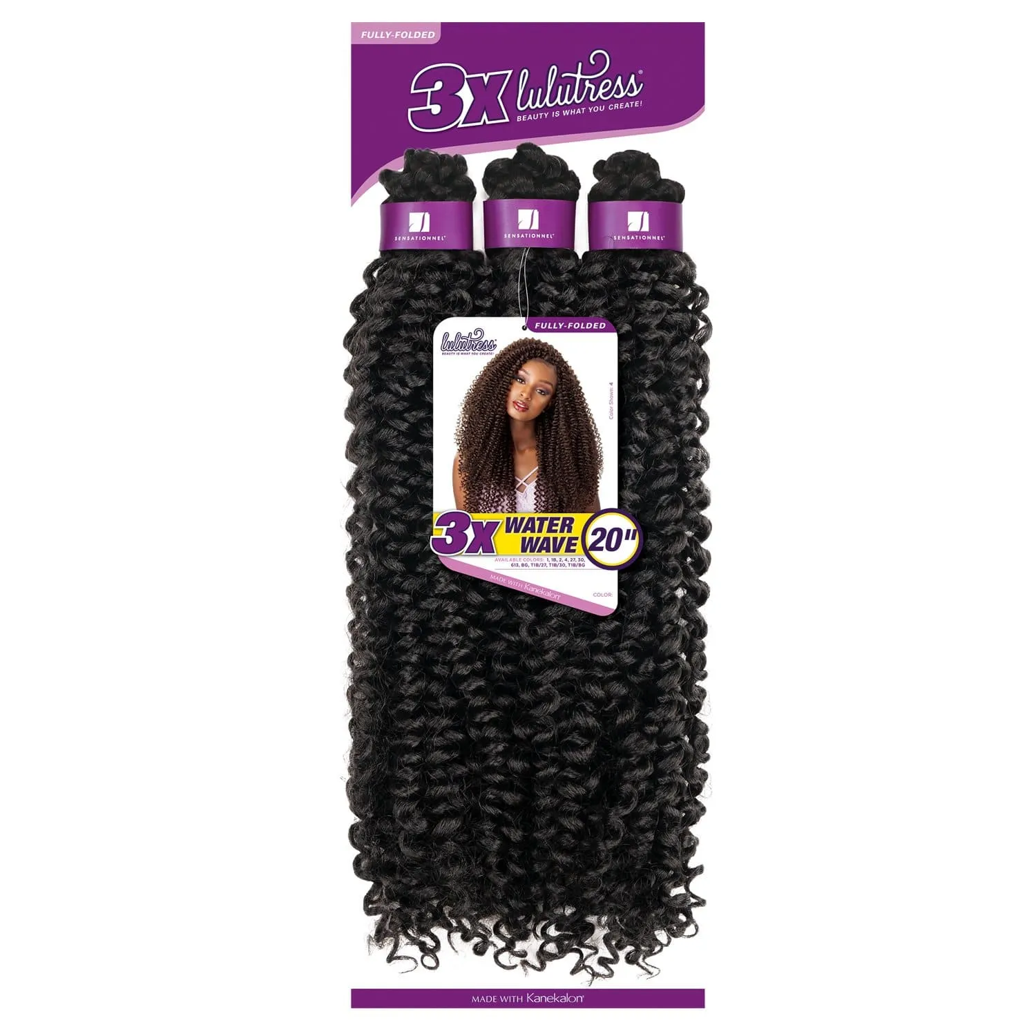 3X WATER WAVE 20 | Lulutress Synthetic Braid