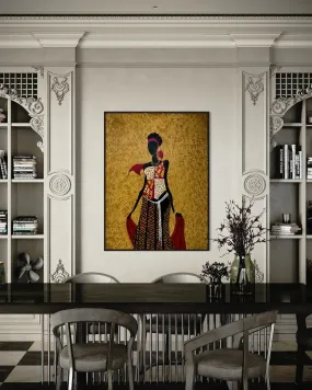 African Beauty-Chi | Canvas