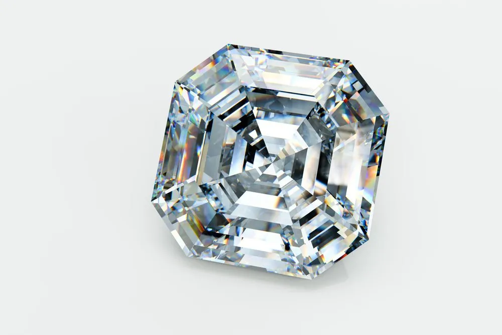 Certified Loose Lab Grown Diamonds-Asscher Cut