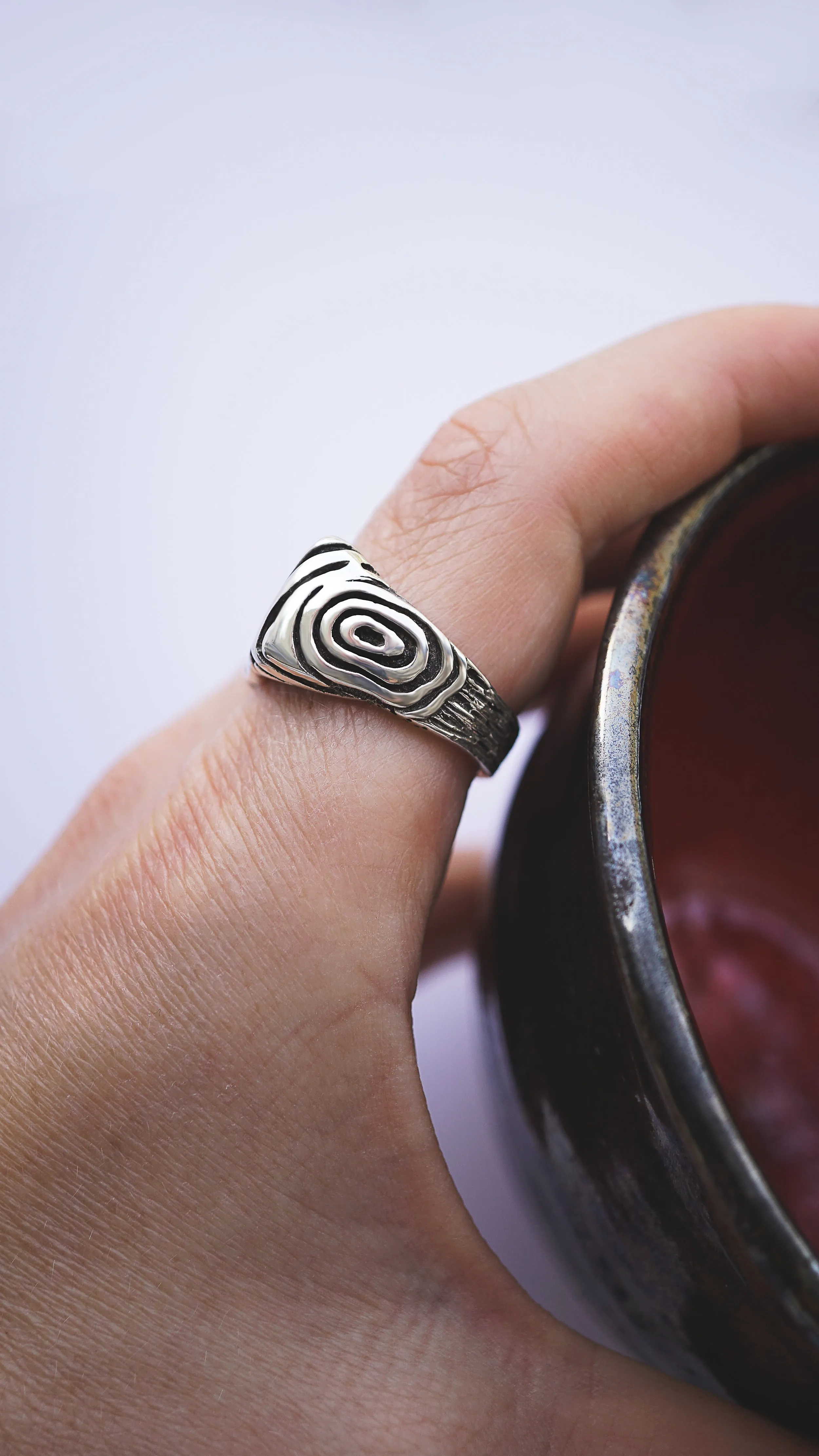 GEO | Silver signet ring