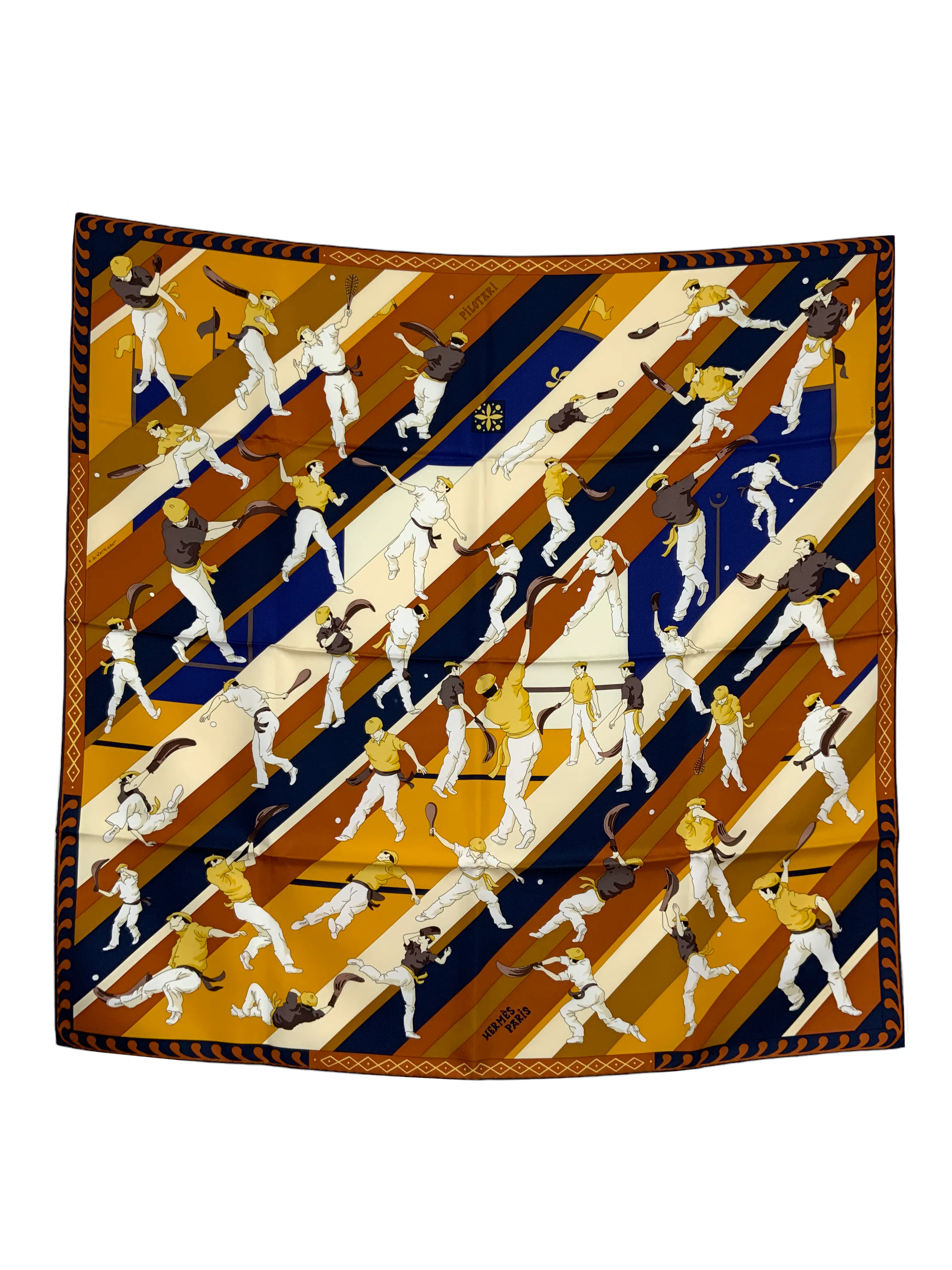 Hermes Pilotari Silk Scarf 90