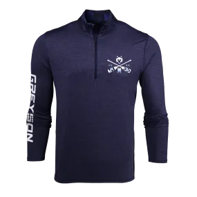 H.S. Crossed Paddles Guide Sport Quarter-Zip