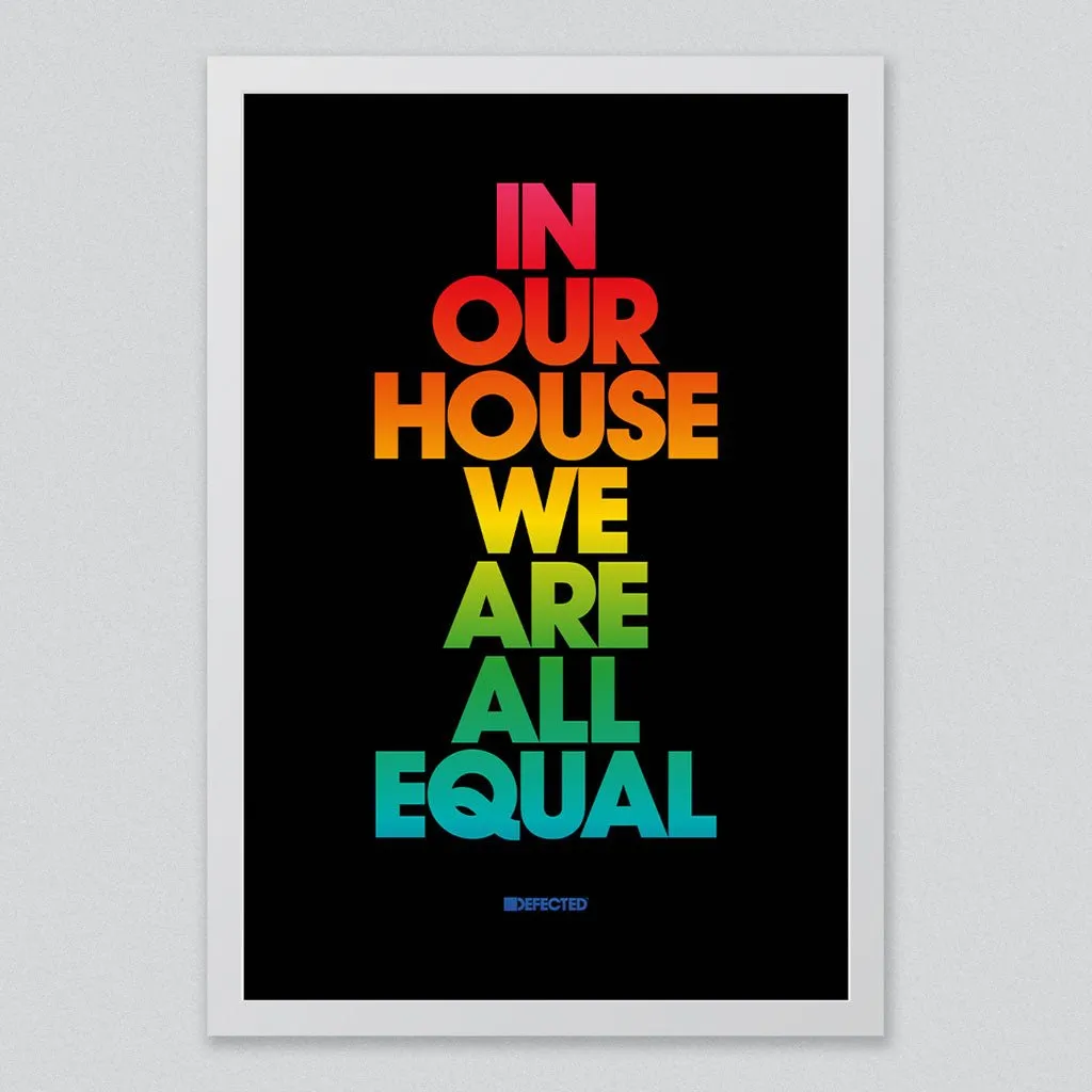 In Our House... Framed Print