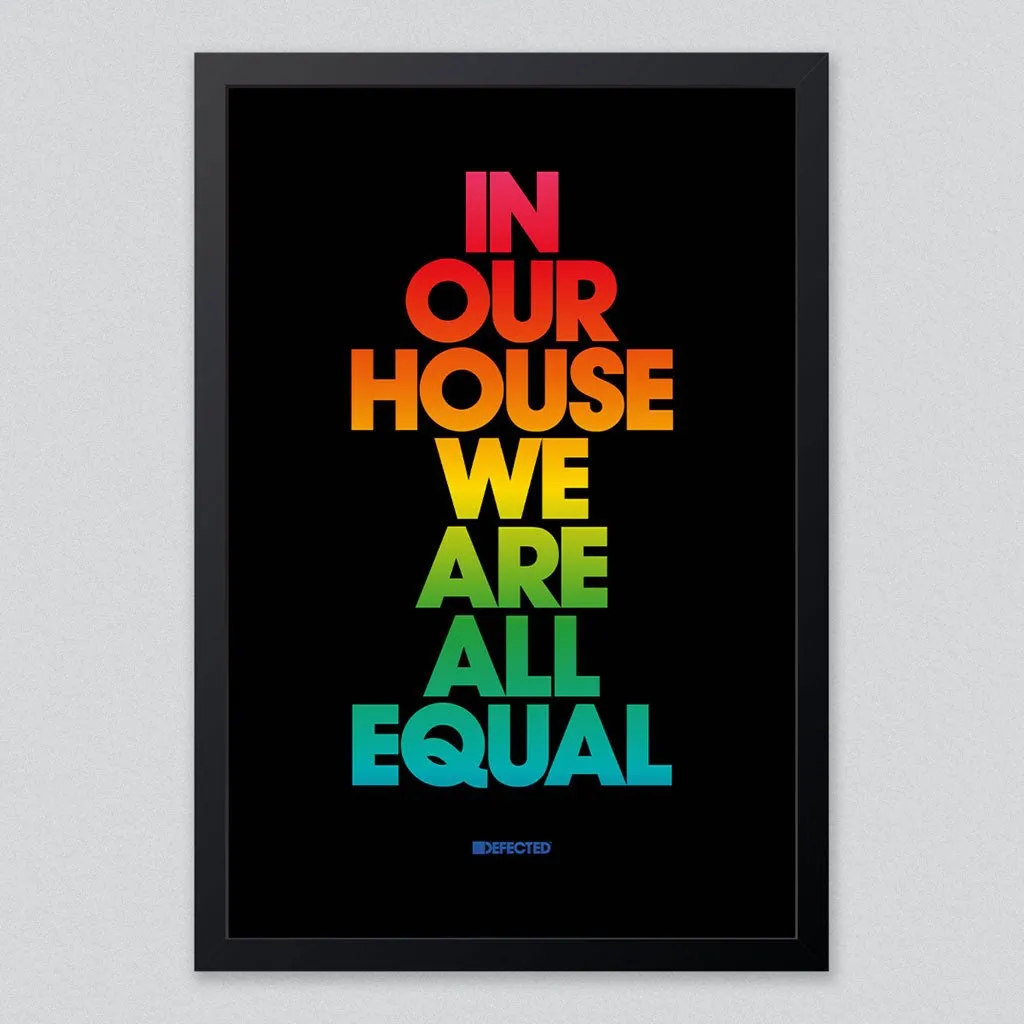 In Our House... Framed Print