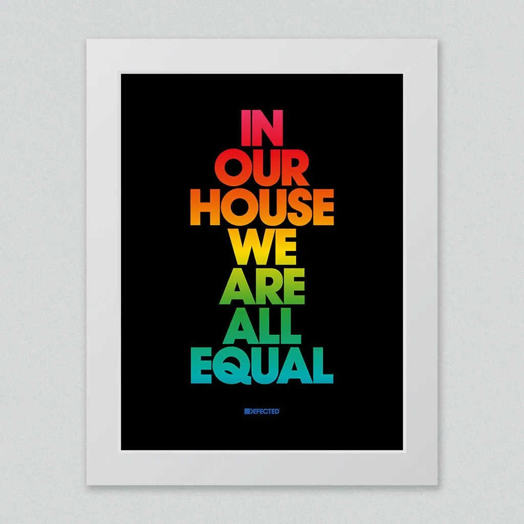 In Our House... Framed Print