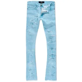 Jordan Craig Martin Stacked Santorini Denim (Sky Blue) JTF1178