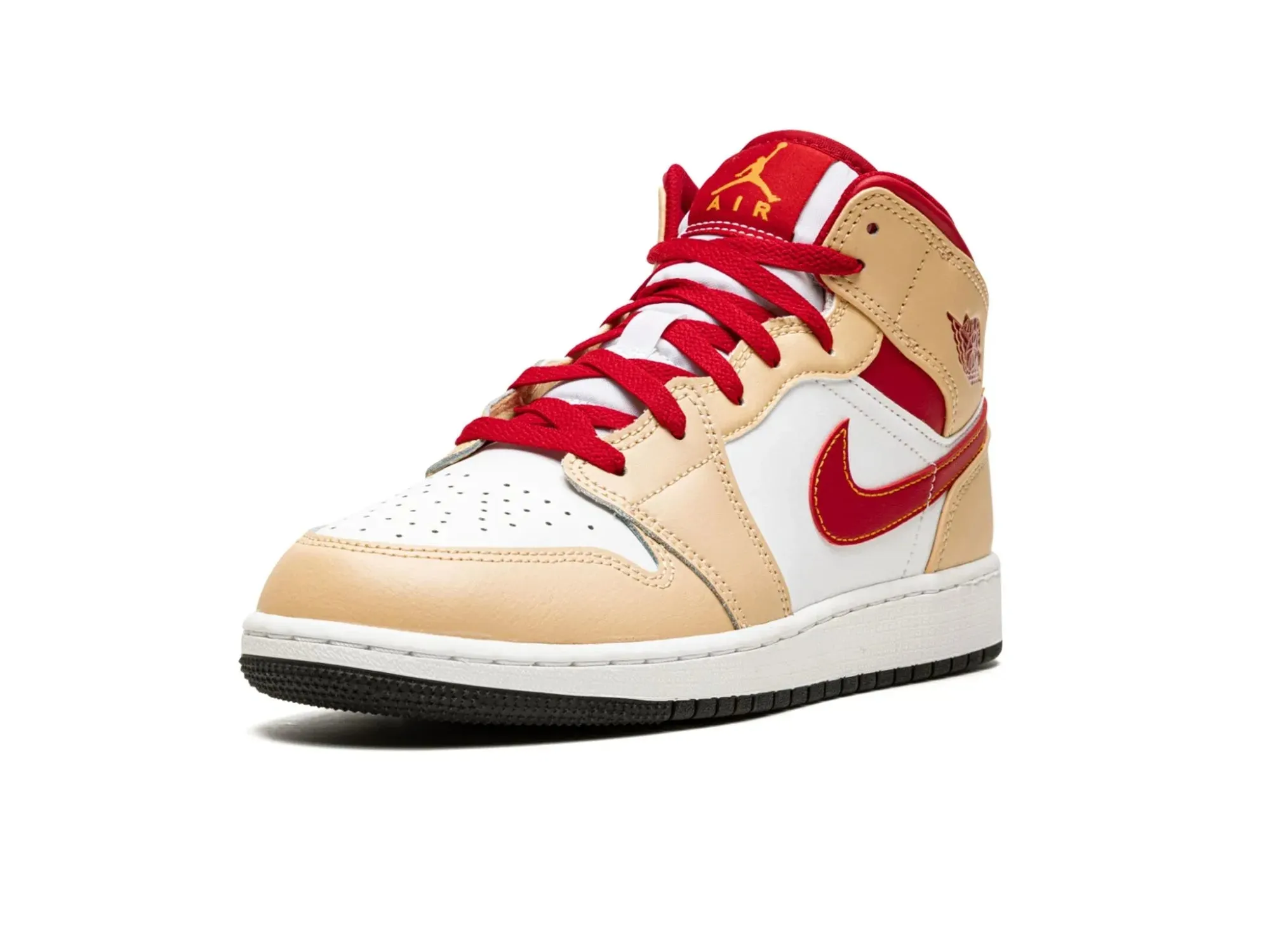 Nike Air Jordan 1 Mid "Beige Red"