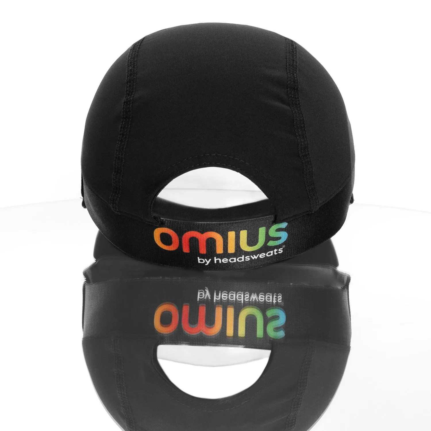 OMIUS by Headsweats Black Running Hat