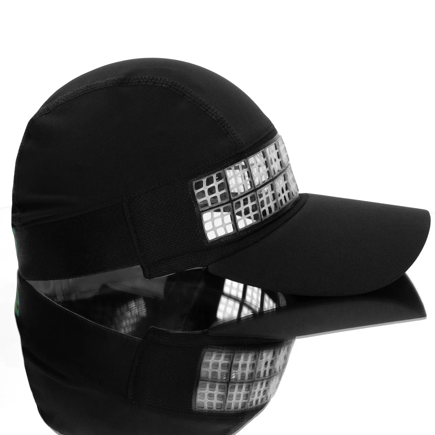 OMIUS by Headsweats Black Running Hat