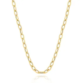 Oval Link Chain Necklace