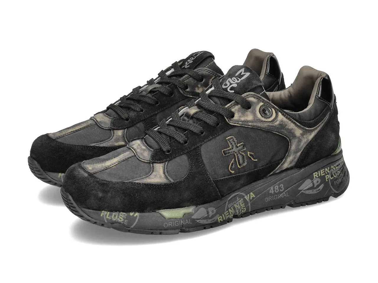 Premiata uomo Mase sneakers nere