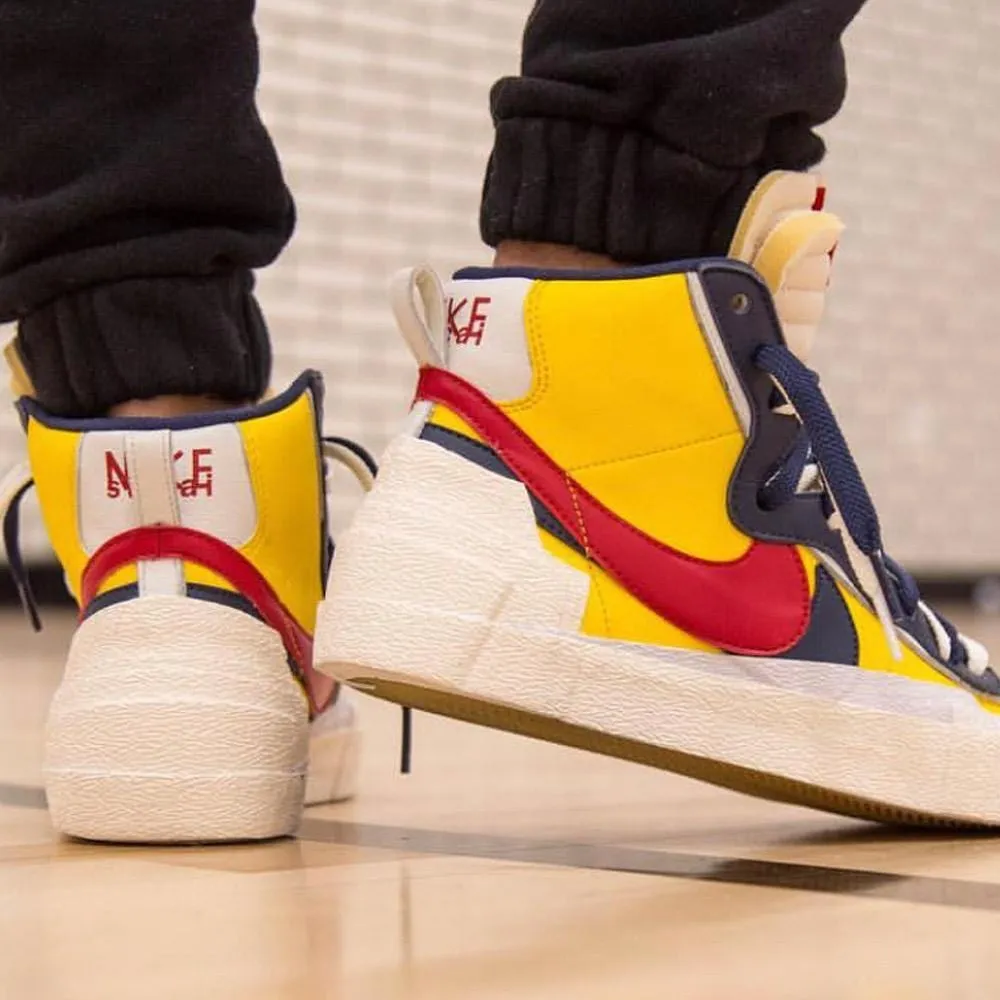 Sacai x Nike Blazer Mid 'Maize Navy'