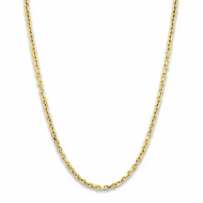 Sammie 3mm Square Link Chain Necklace