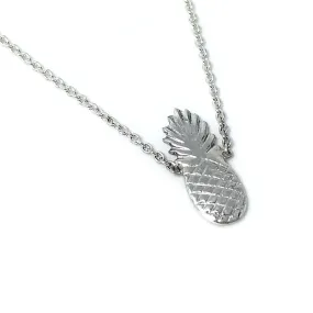 Silver Pineapple Gypsy Necklace