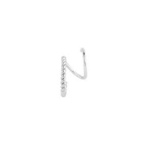 Sofia Twirl Earring, Silver