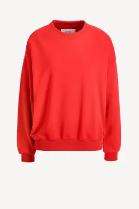 Sweatshirt Montmartre in Rot