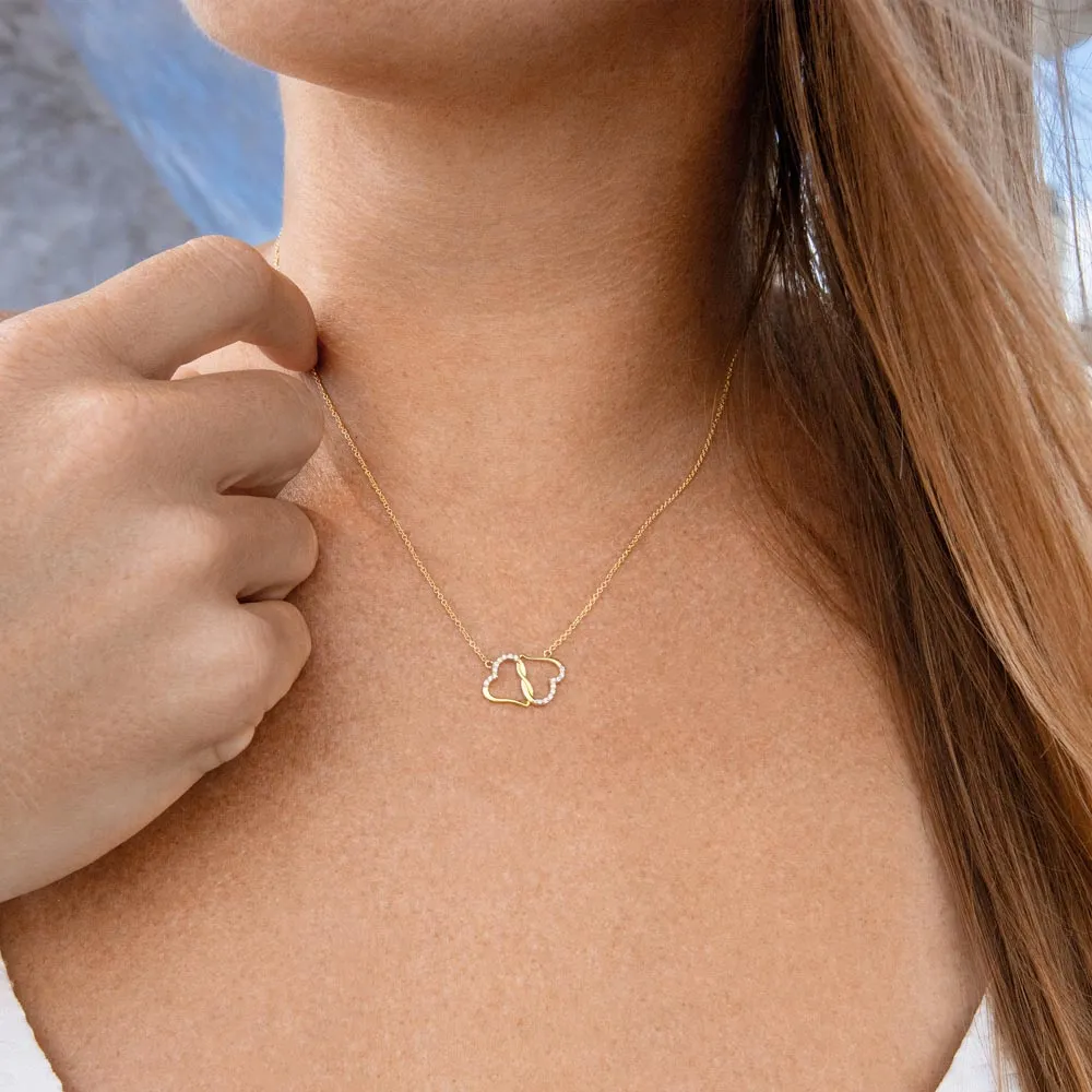 To my beautiful daughter, Love Dad | Gold Minimalist Necklace