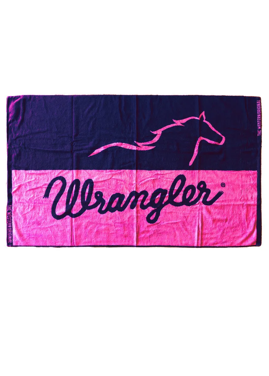 Wrangler Runnoing Horse Towel