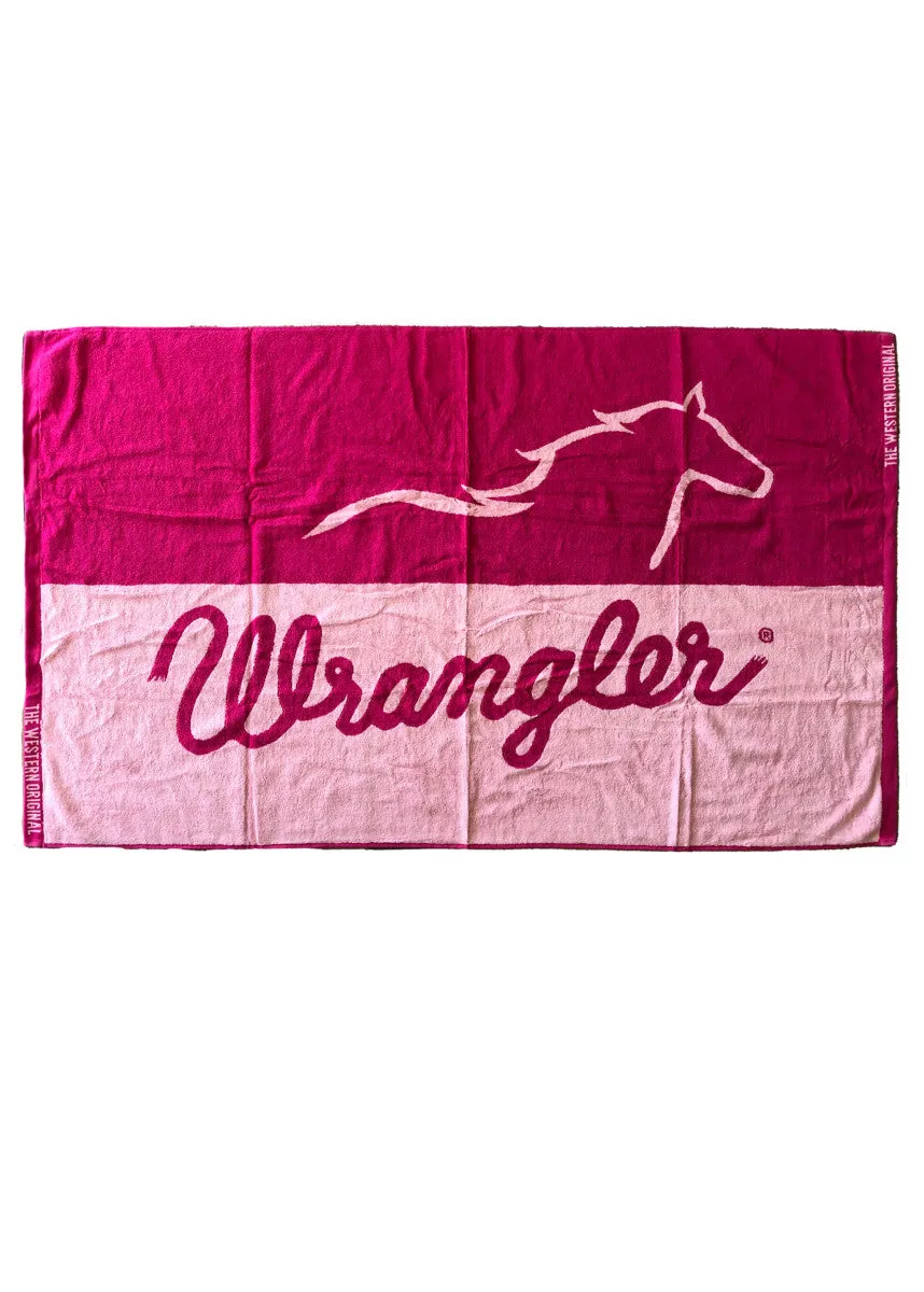 Wrangler Runnoing Horse Towel